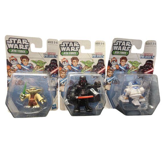 Star Wars Darth Vader, R2-D2 & Yoda New Figure Toy Lot - Picture 5 of 10